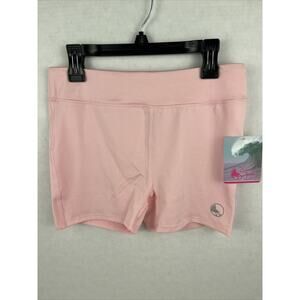 Reel Legends Girls Shorts Large Tickled Pink Lightweight Athletic Bike